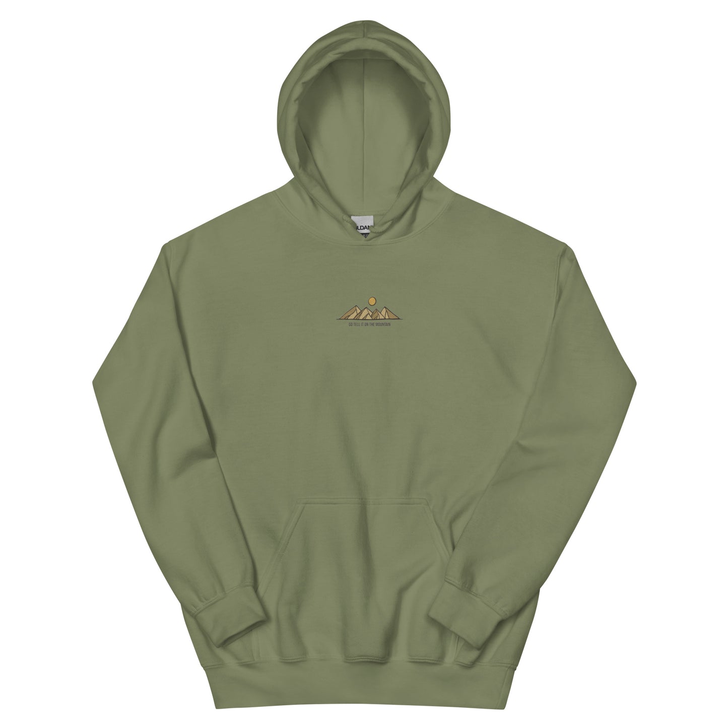 Go Tell It On The Mountain Hoodie *Embroidered*